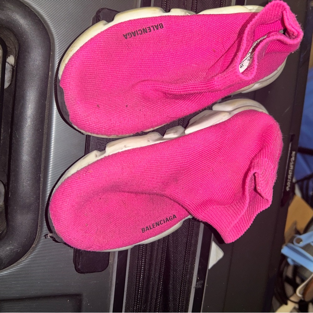 Balenciaga Kids Shoes in Pink and Black